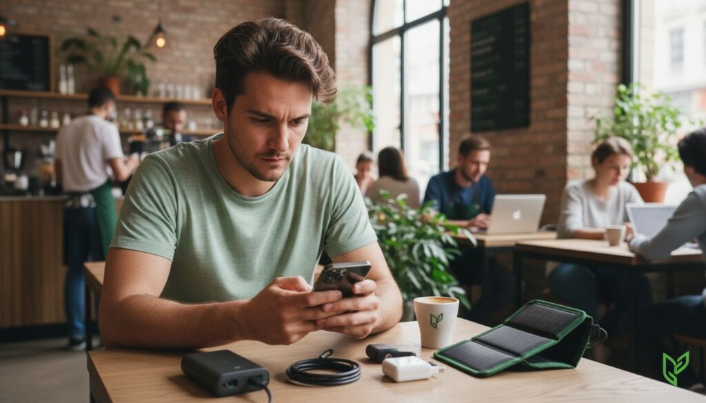 Handy Akku Notfall laden