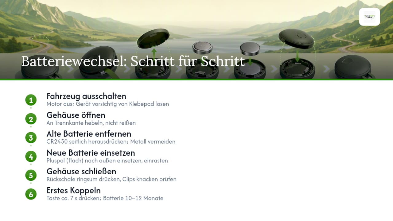 Diagramm mit den Schritten zum Zurücksetzen und Koppeln