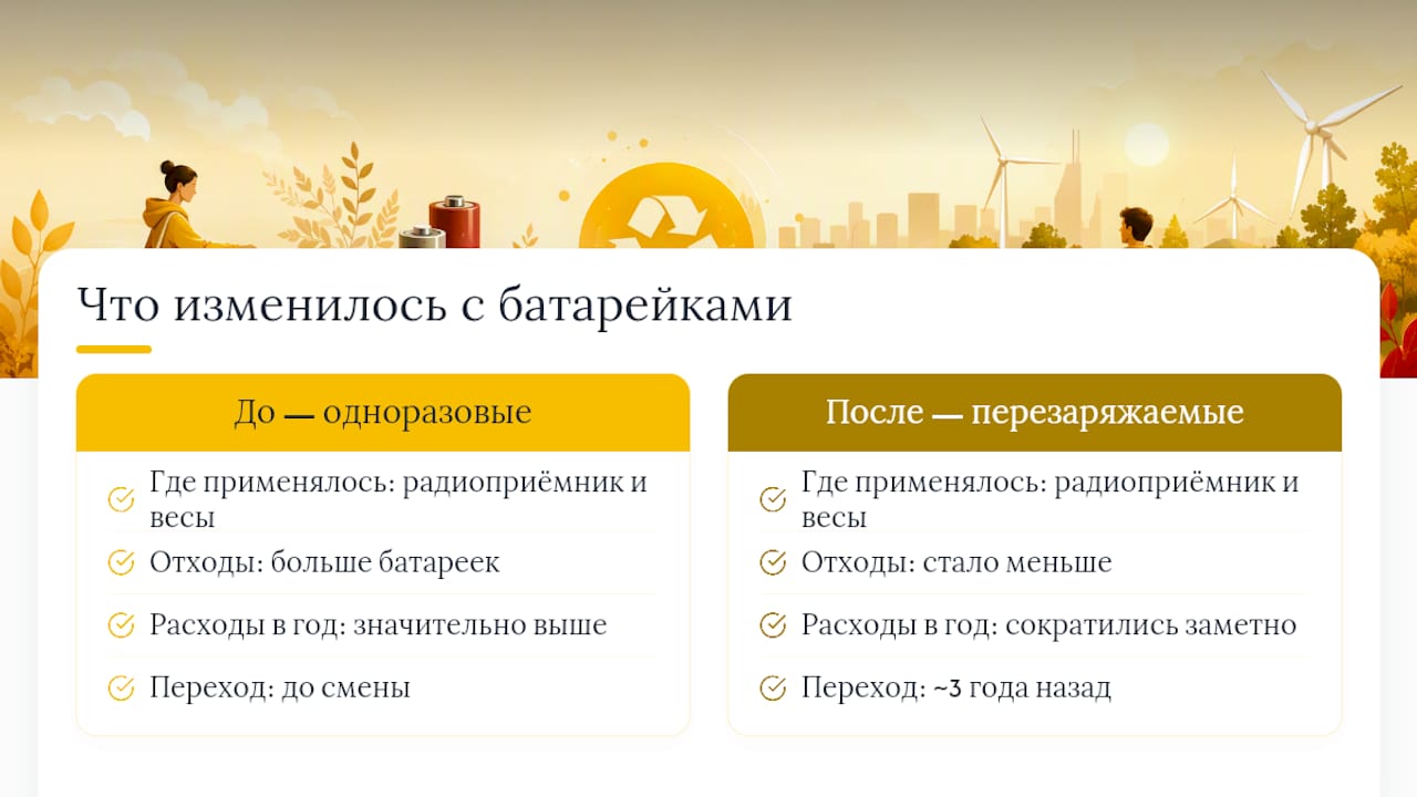 Что я делаю с батарейками дома и почему перешёл на перезаряжаемые — overview diagram
