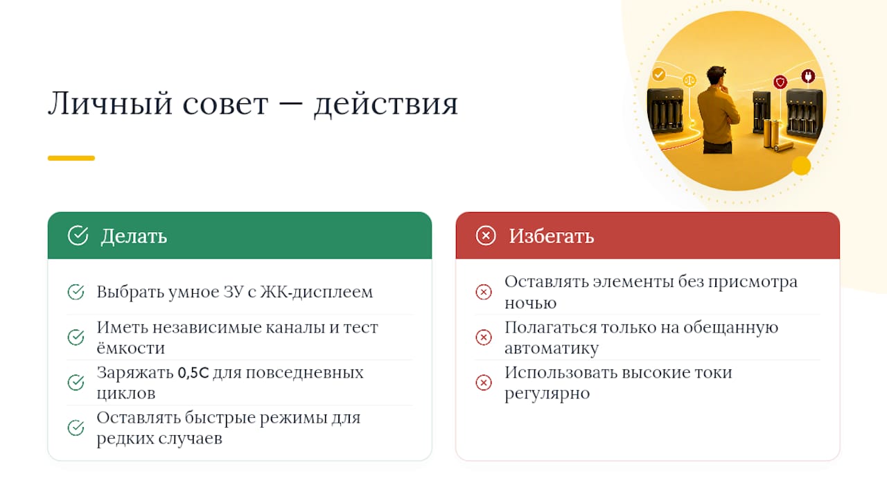 Личный совет: что купил бы я сам — overview diagram